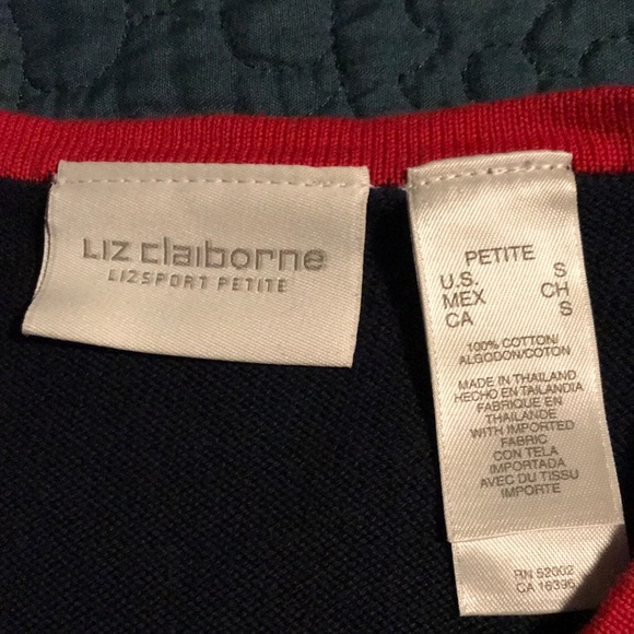 Liz Claiborne Stars Cardigan - Picture 5 of 8
